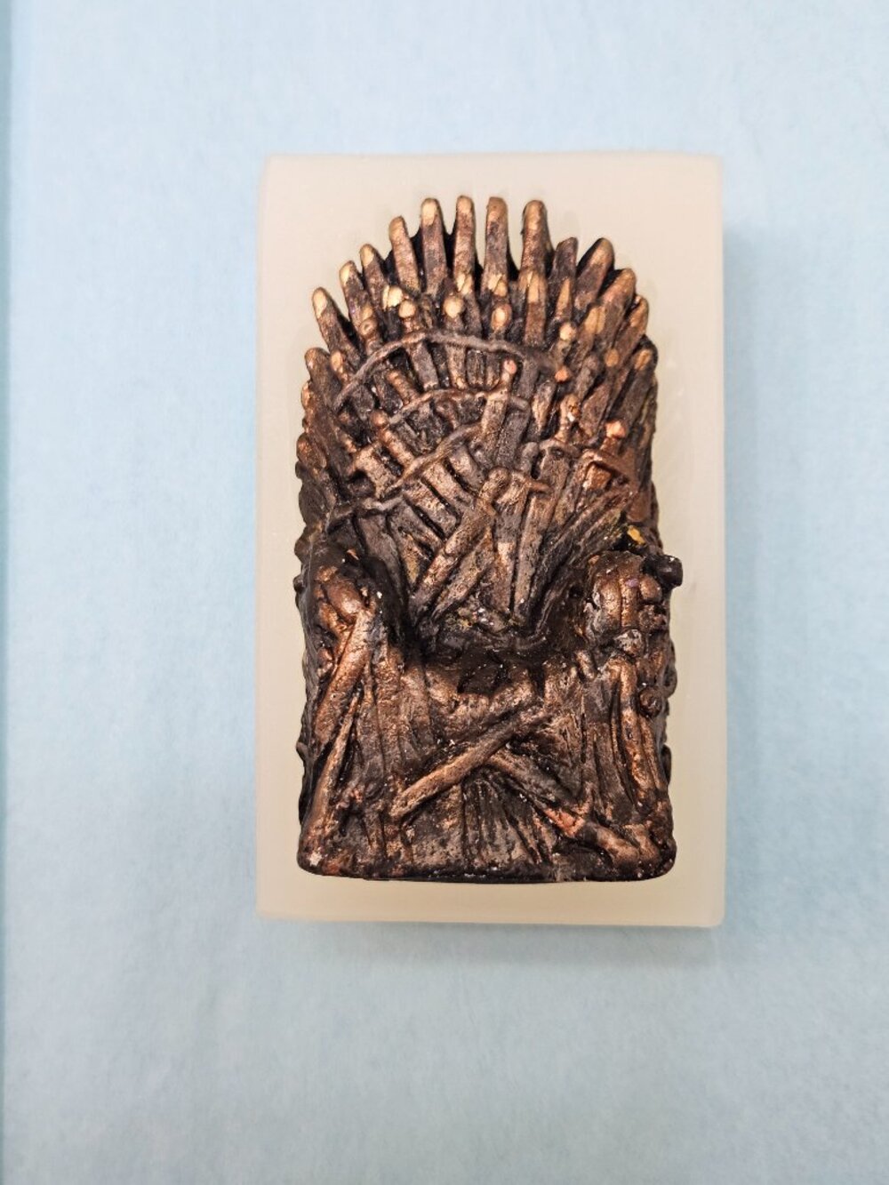 Silicone Mold with Throne Chair